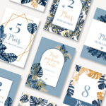 Cartes étapes blue tropics