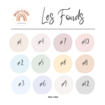 fonds pastels