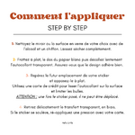 appliquer vinyle