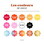 couleurs vinyles