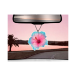 diffuseur voiture - hibiscus bleu