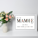 mamie lettre fleurie 3
