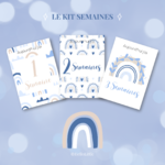Kit semaines bleu