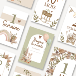 Cartes étapes Chambre bébé