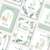 Cartes étapes sweet mint