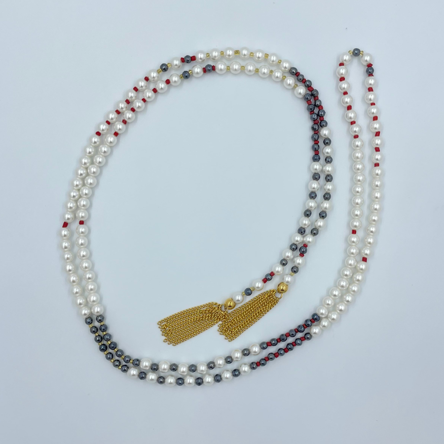 Collier Rope corail
