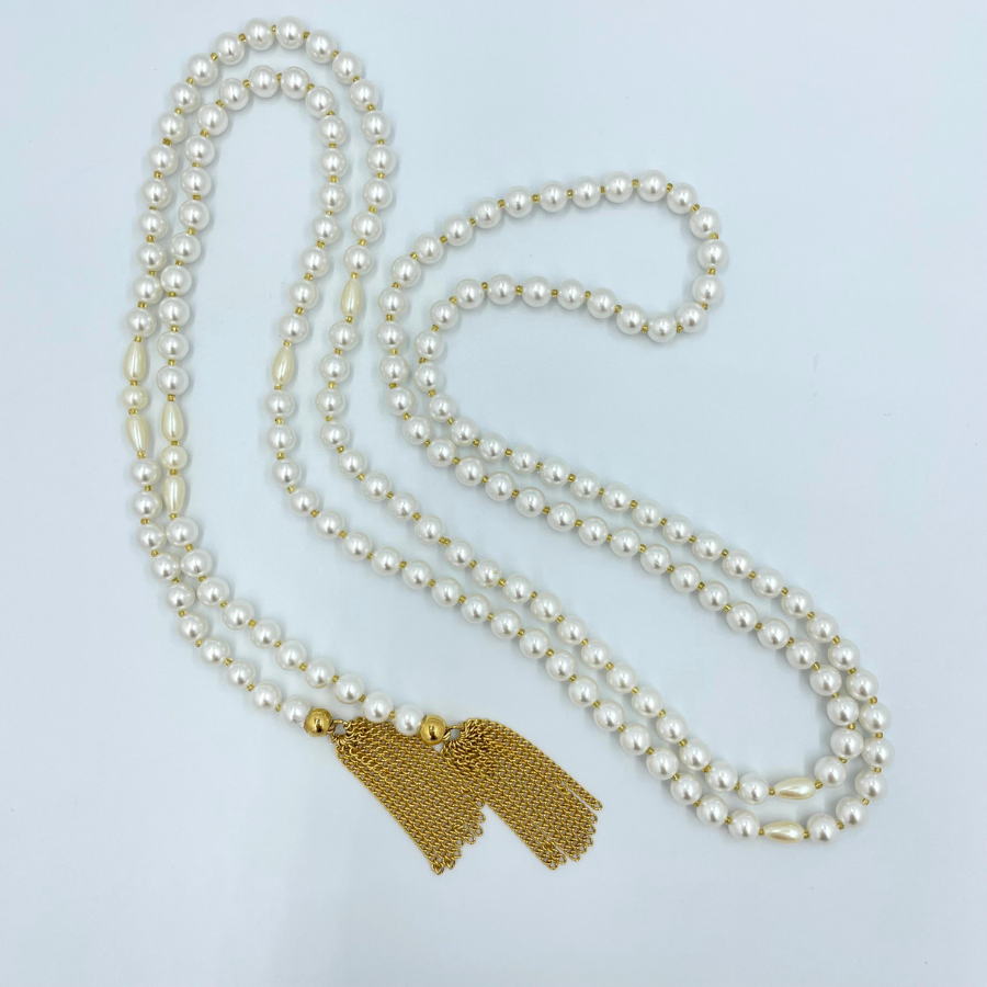 Collier Rope blanc