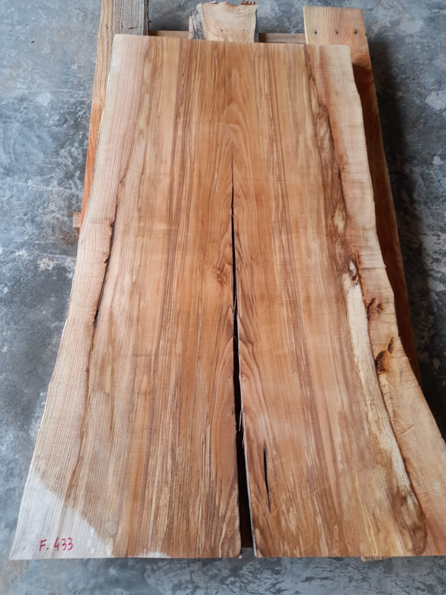 fo433 plateau live edge frêne oliver rbbois