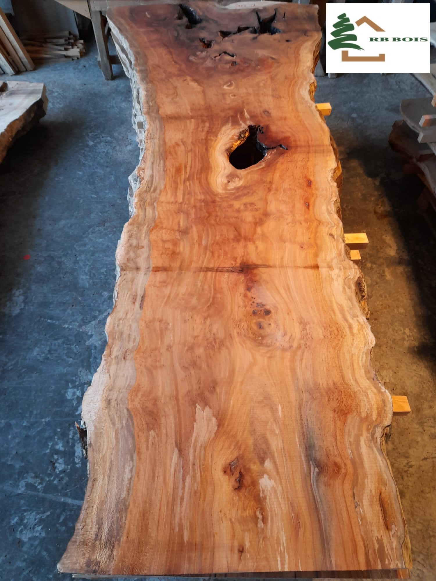 plateau platane live edge PL517 2