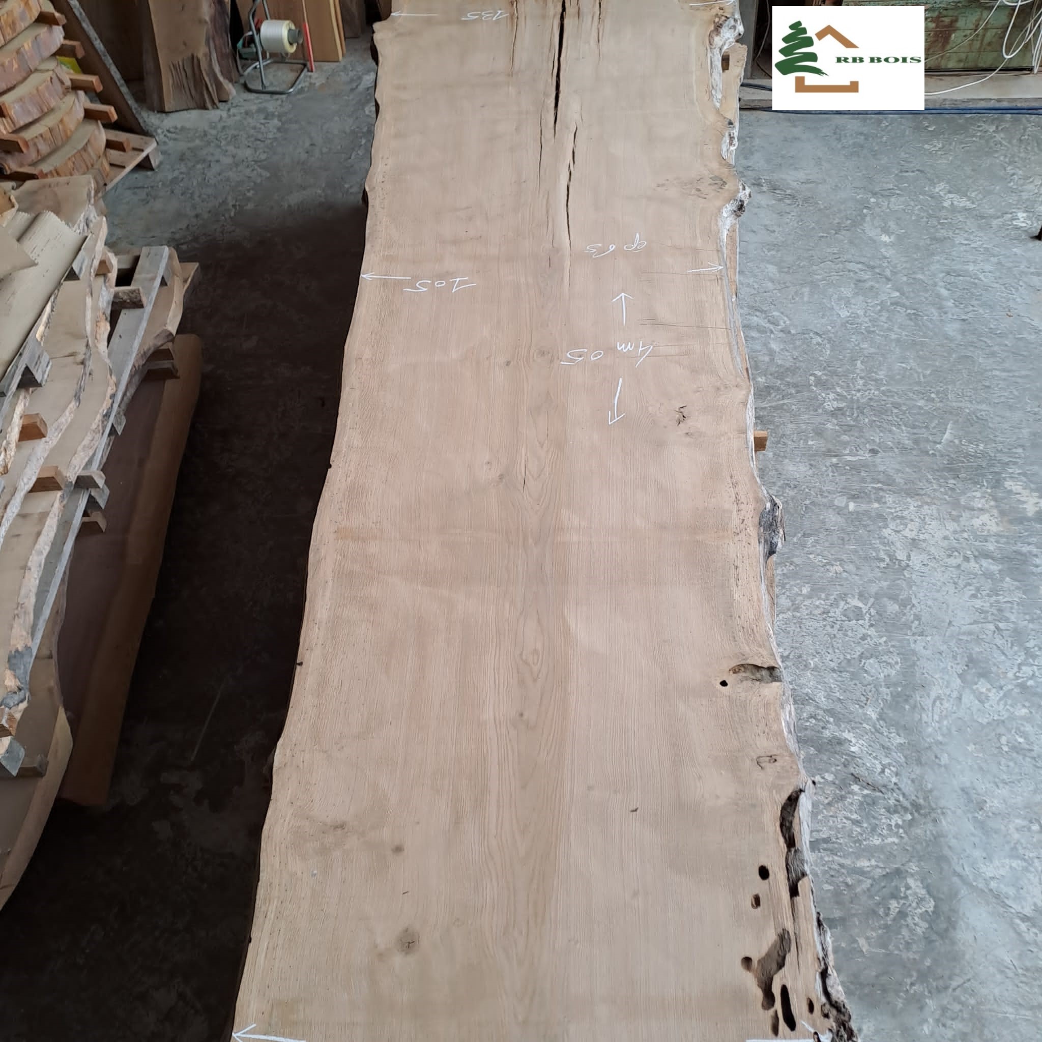 plateau chêne brut XXL CH 840
