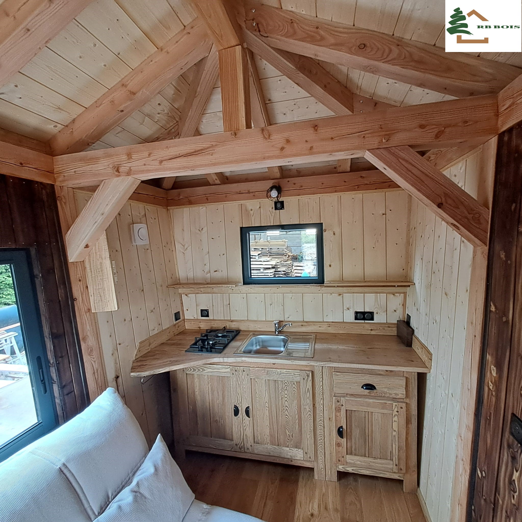 Tinychalet Nevelodge 2 option cuisine