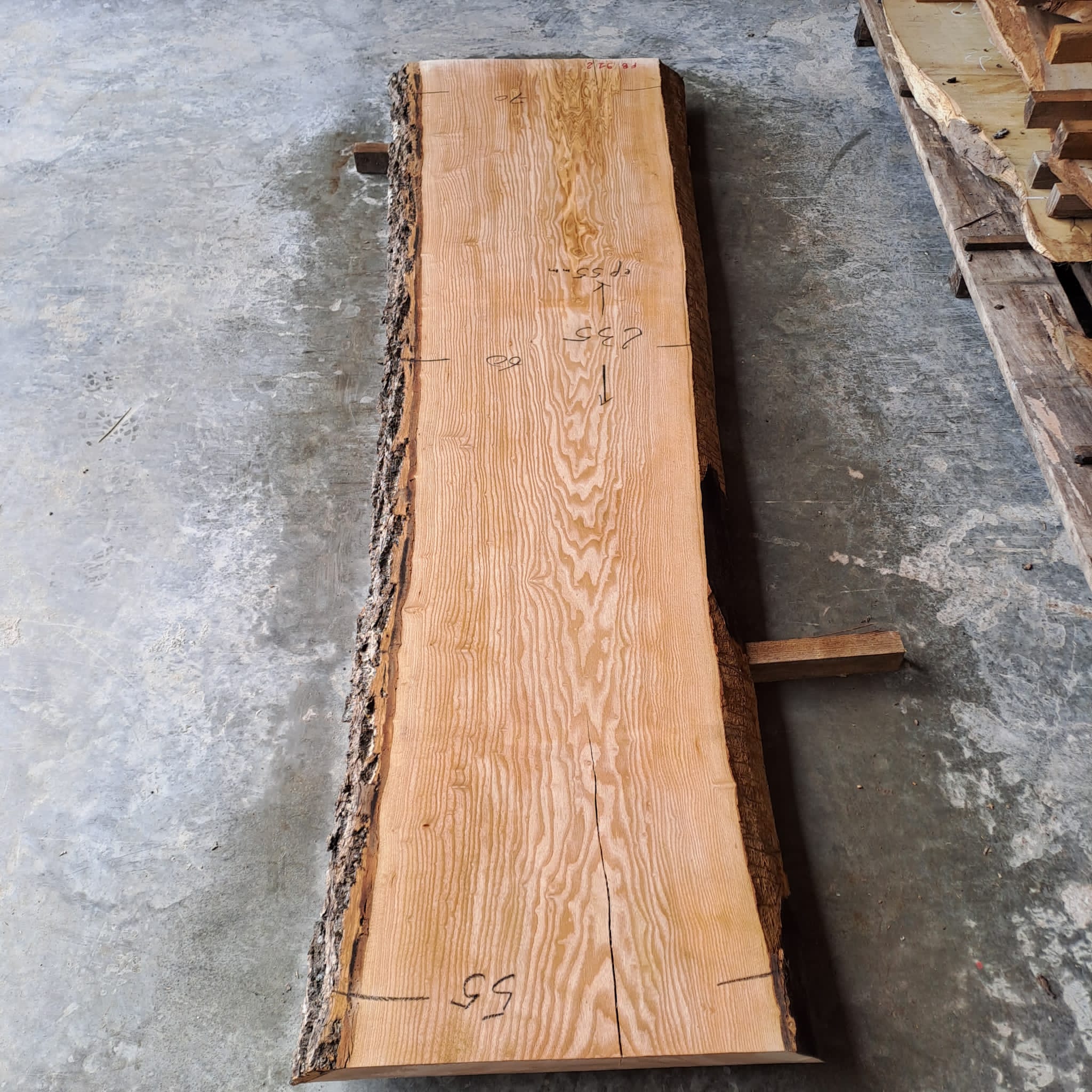 plateau frêne live edge FB 912