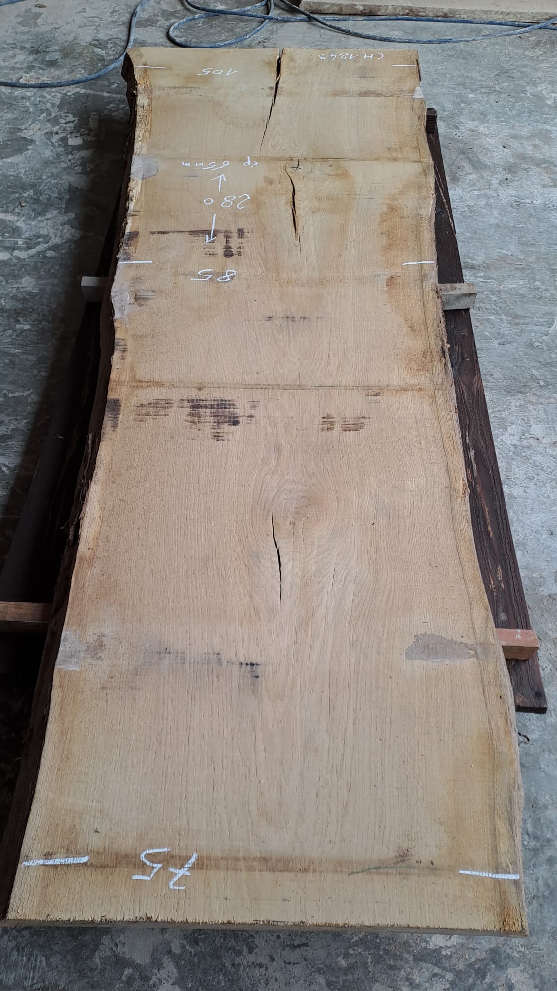 plateau bois brut CH 1249
