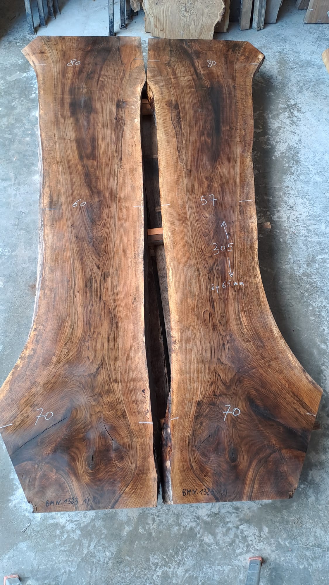 plateau noyer NBM1323
