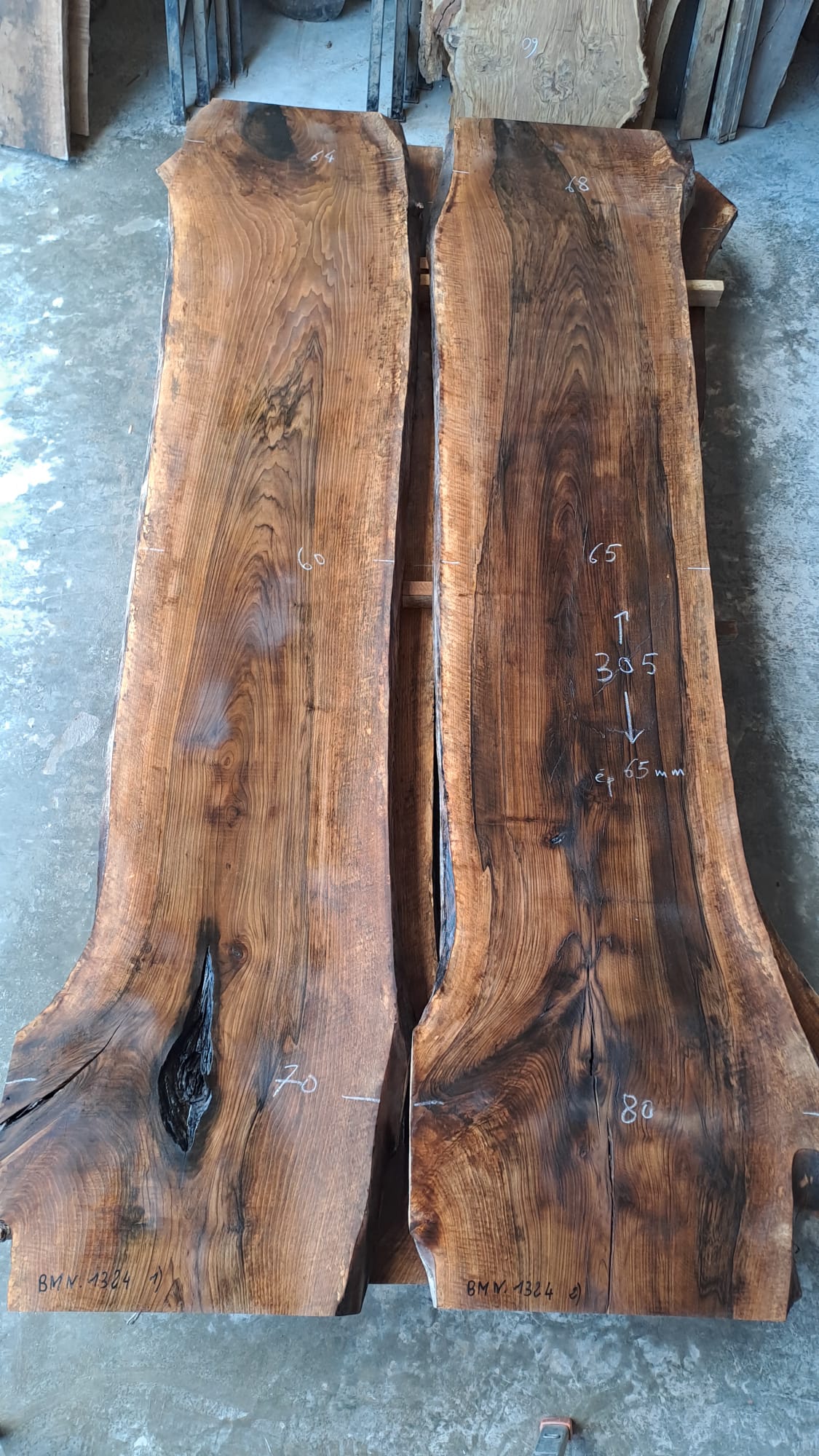 plateau noyer NBM1324