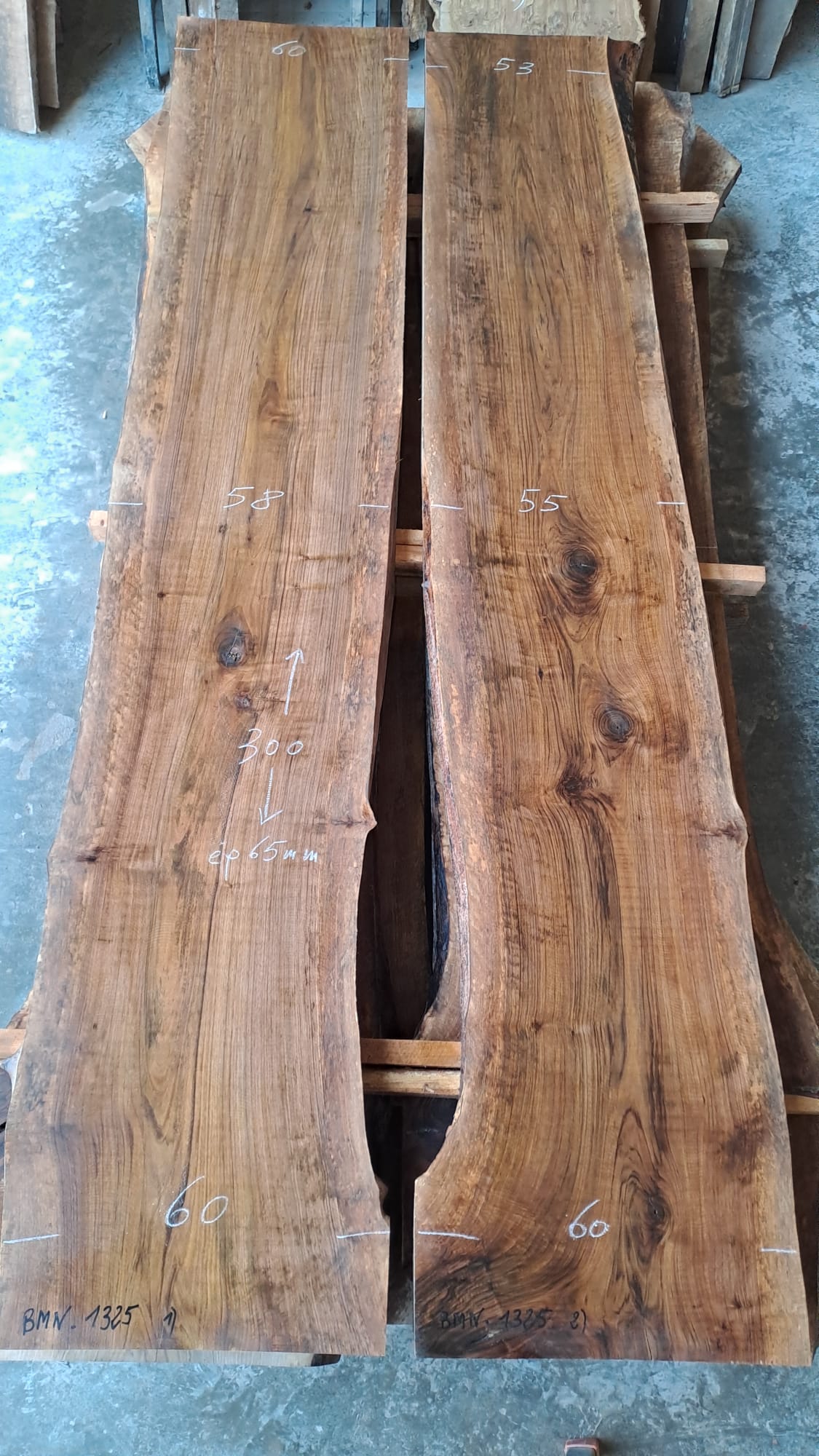 plateau noyer NBM1325