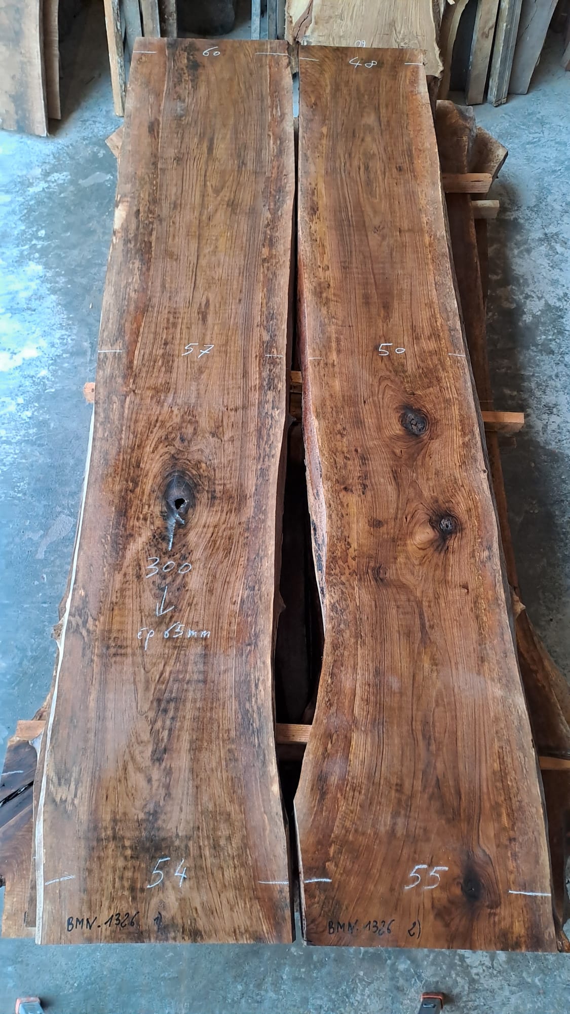 plateau noyer NBM1326