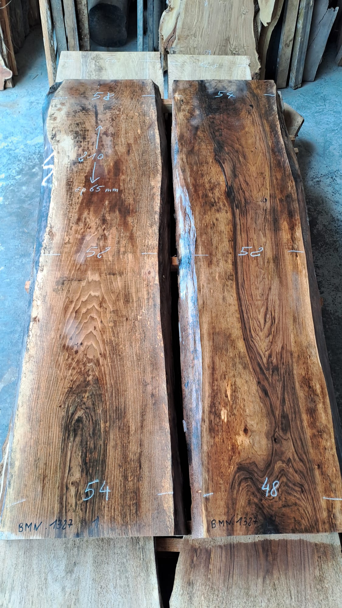 plateau noyer NBM1327