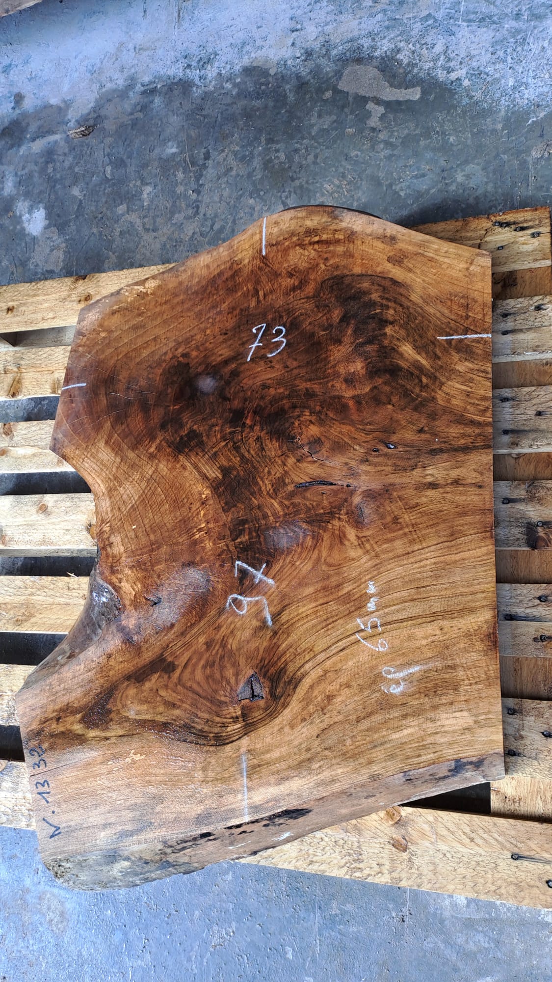 plateau noyer N1332