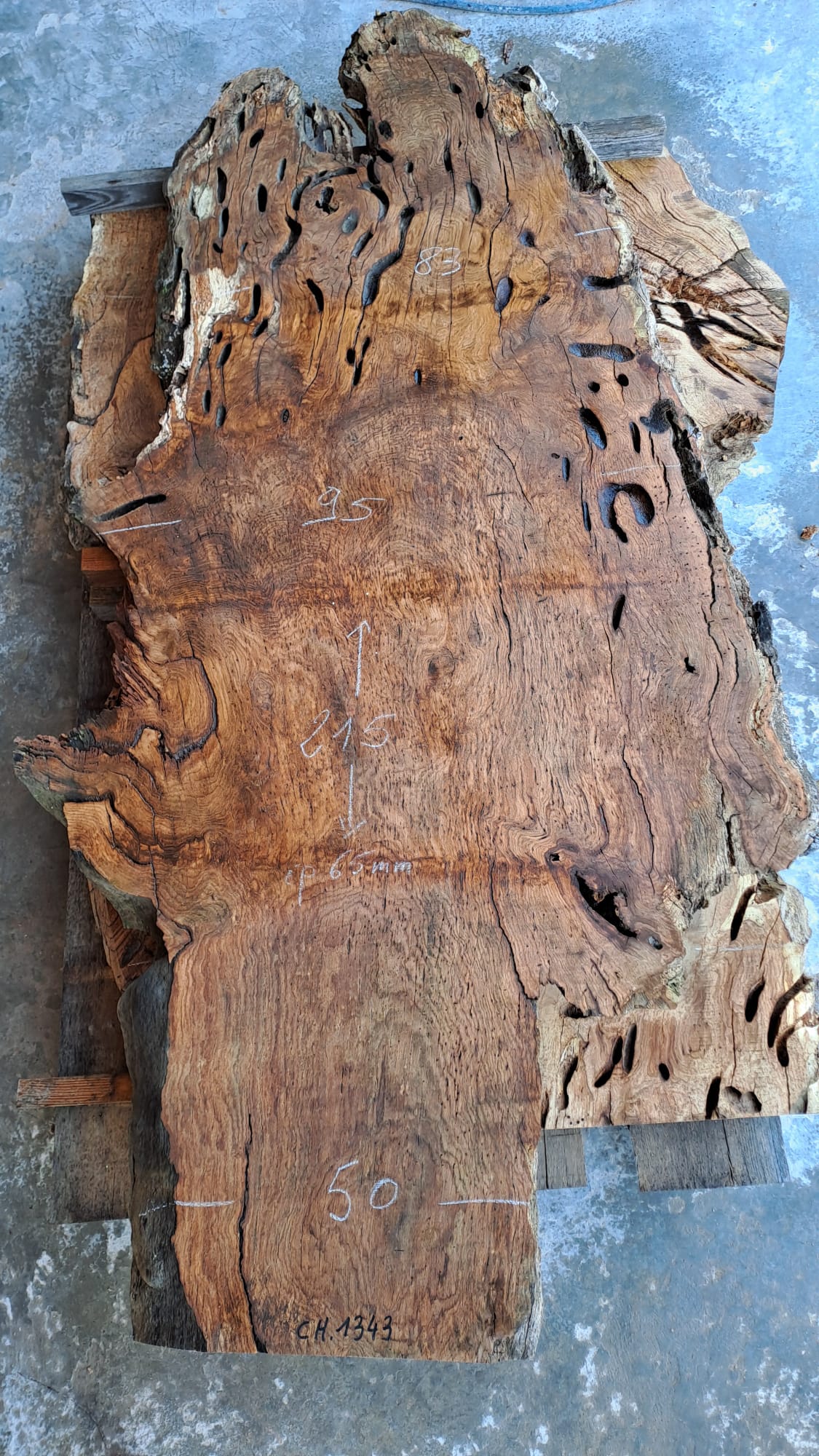 plateau chêne CH1343
