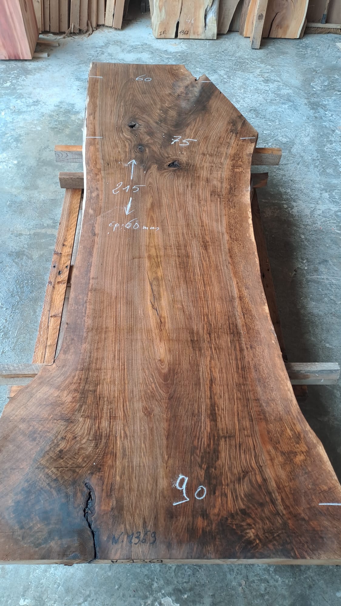 plateau noyer N1369