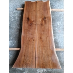 2 plateux noyer live edge book matched nbm493