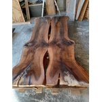2 plateaux noyer nbm497