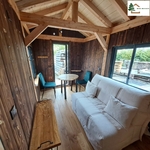 Tinychalet Nevelodge 2 option lambris brulé brossé