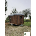 tinychalet Nevelodge 2 finition toiture joint debout