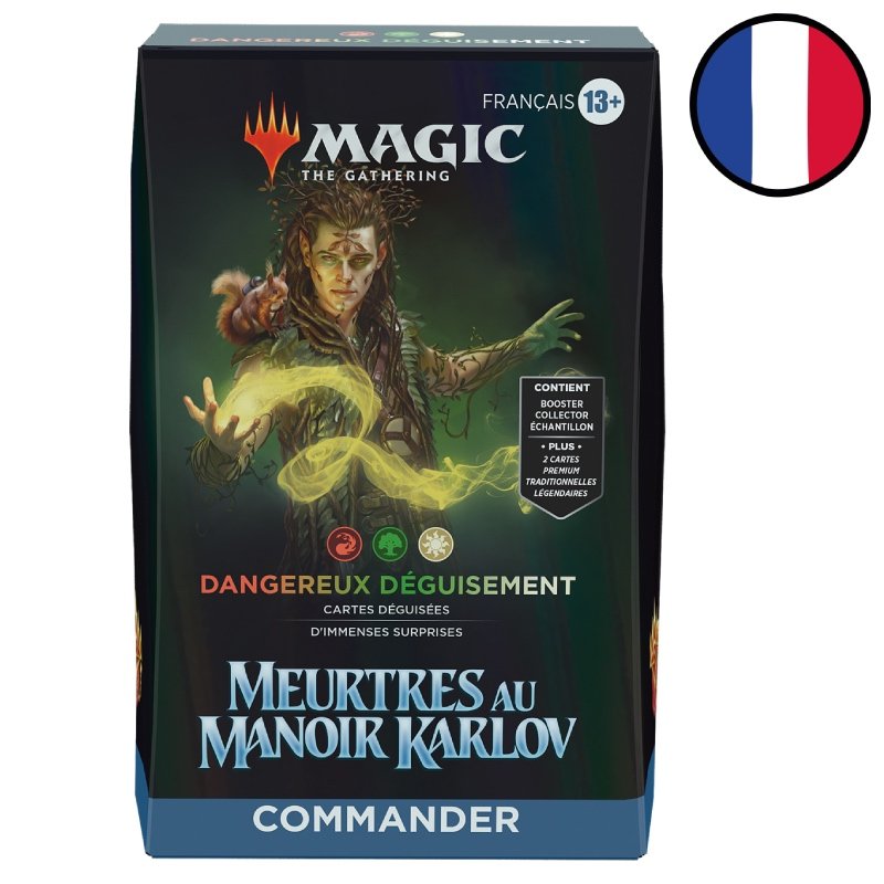 Deck Commander Dangereux Déguisement Meurtres au manoir Karlov