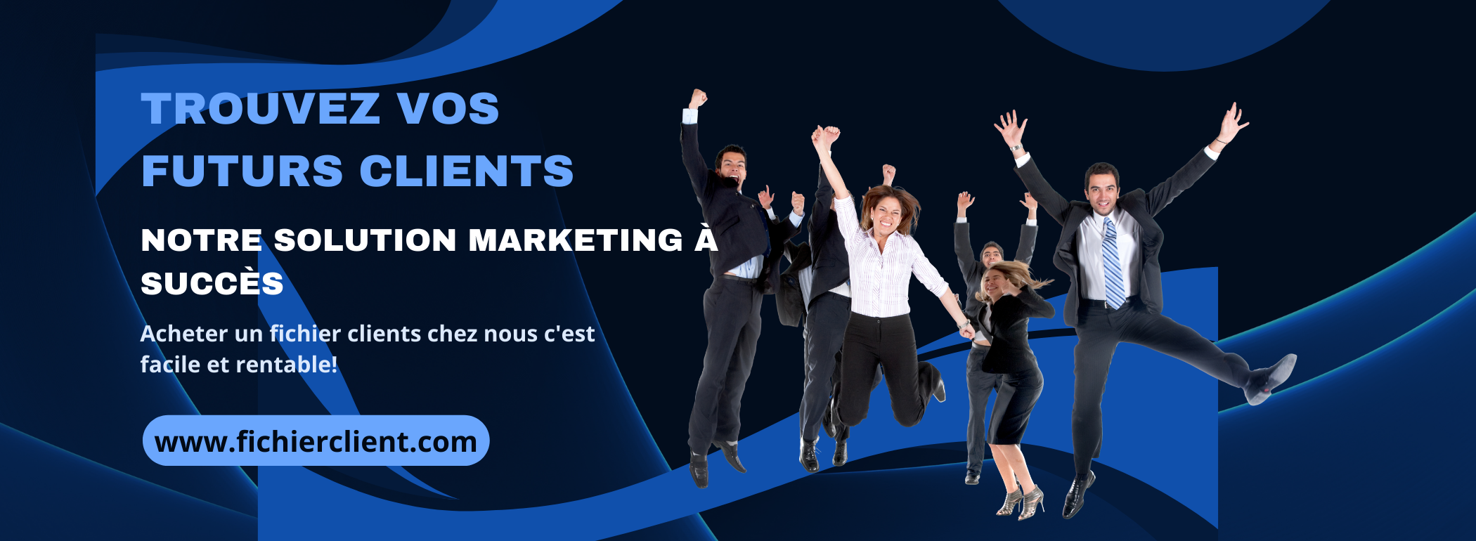blue modern business facebook cover 2100 x 770 px