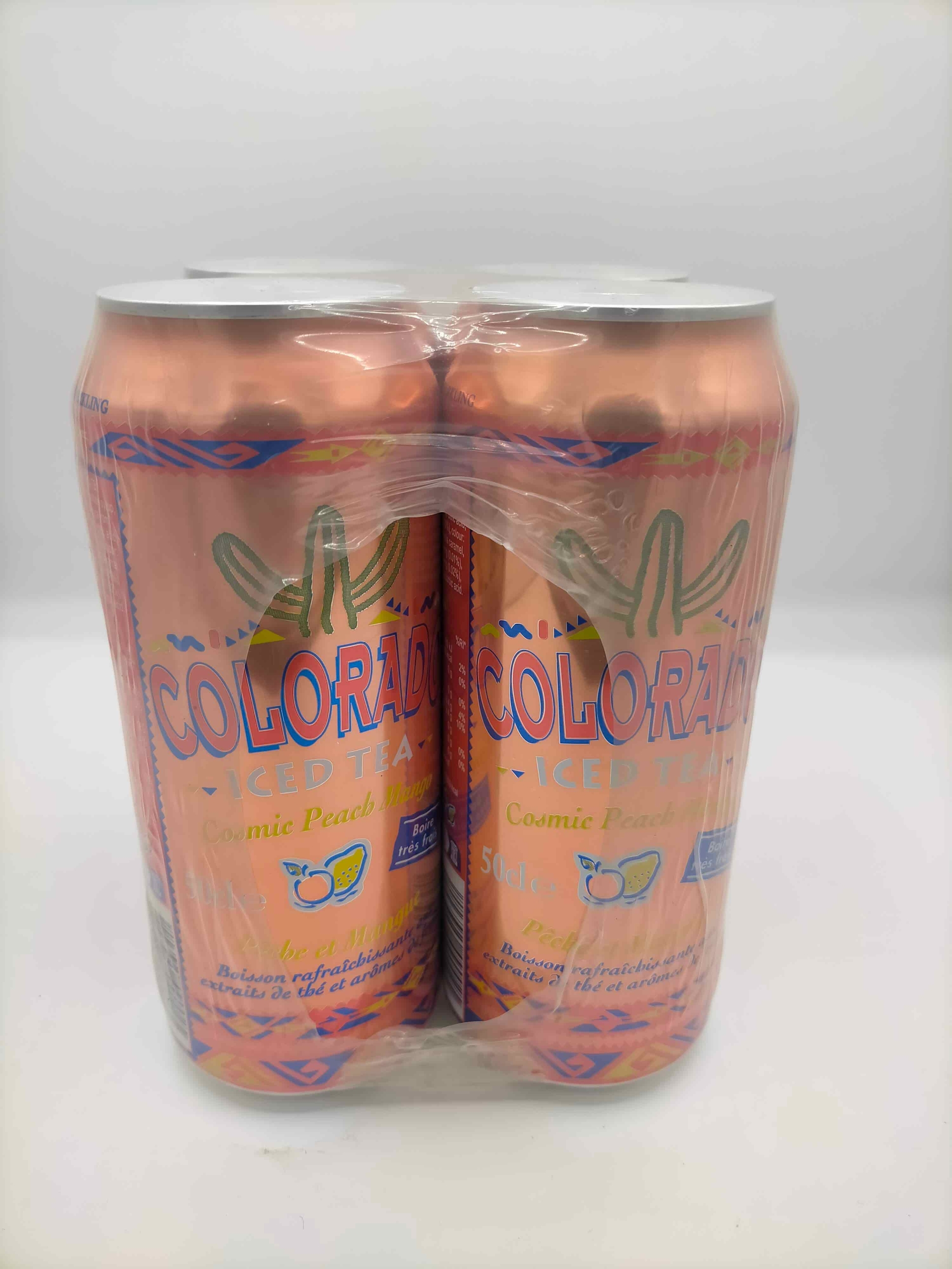 Colorado pèche mangue 4x50cl - Boisson/boisson antillaise & Jus ...