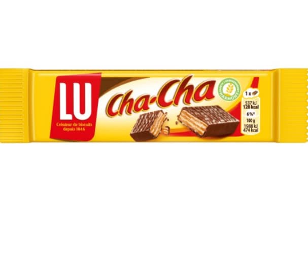 Cha Cha lu barre chocolatée 27g
