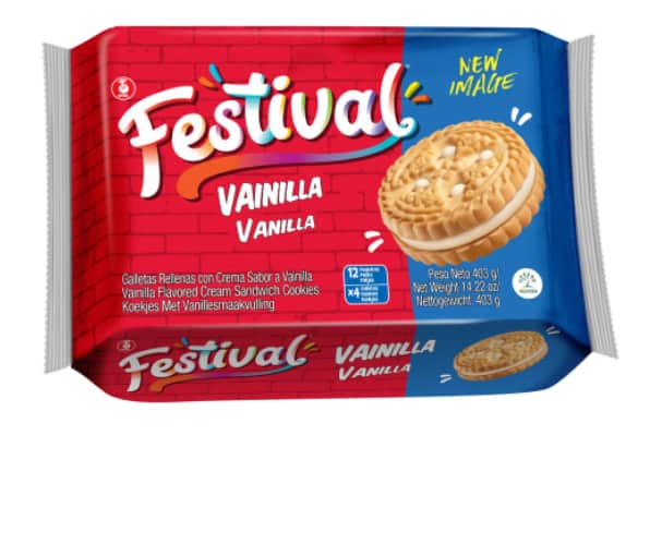 Biscuits vanille Festival 12gX4