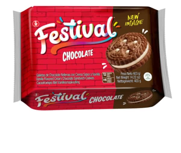 Biscuits chocolat Festival 12gx4