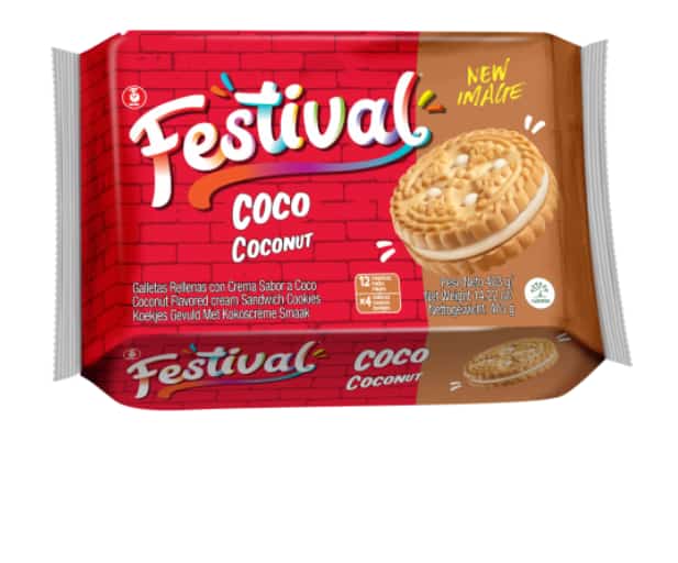 Biscuits coco Festival 12gX4