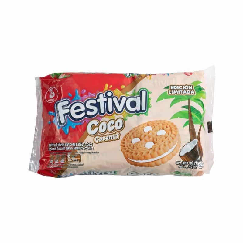 Biscuits coco Festival 4x12g
