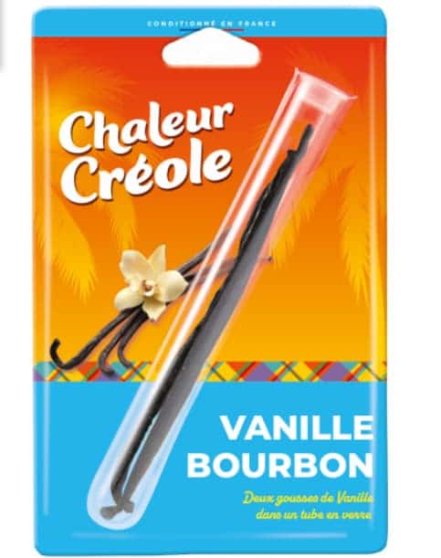 Gousses de Vanille Bourbon Chaleur Créole x2