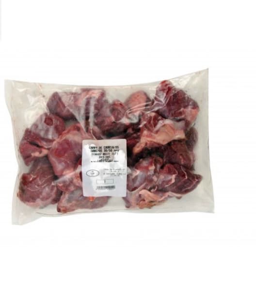 Sauté de cabri sans os 1kg