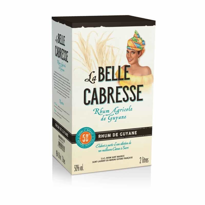 Rhum la Belle Cabresse blanc Cubi 2l 50°