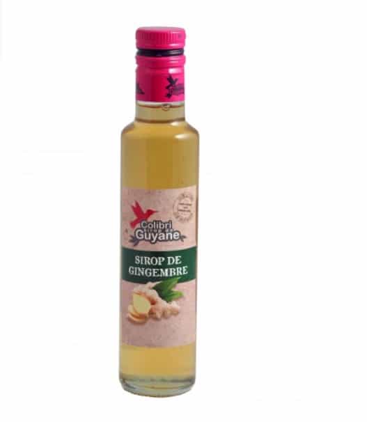 Sirop de gingembre Délices de Guyane 25cl