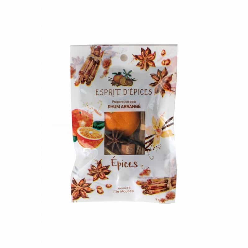 Préparation rhum arrangé épices Esprit dépices 20g