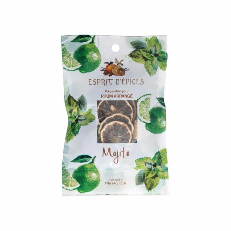 Préparation rhum arrangé mojito Esprit dépices 20g