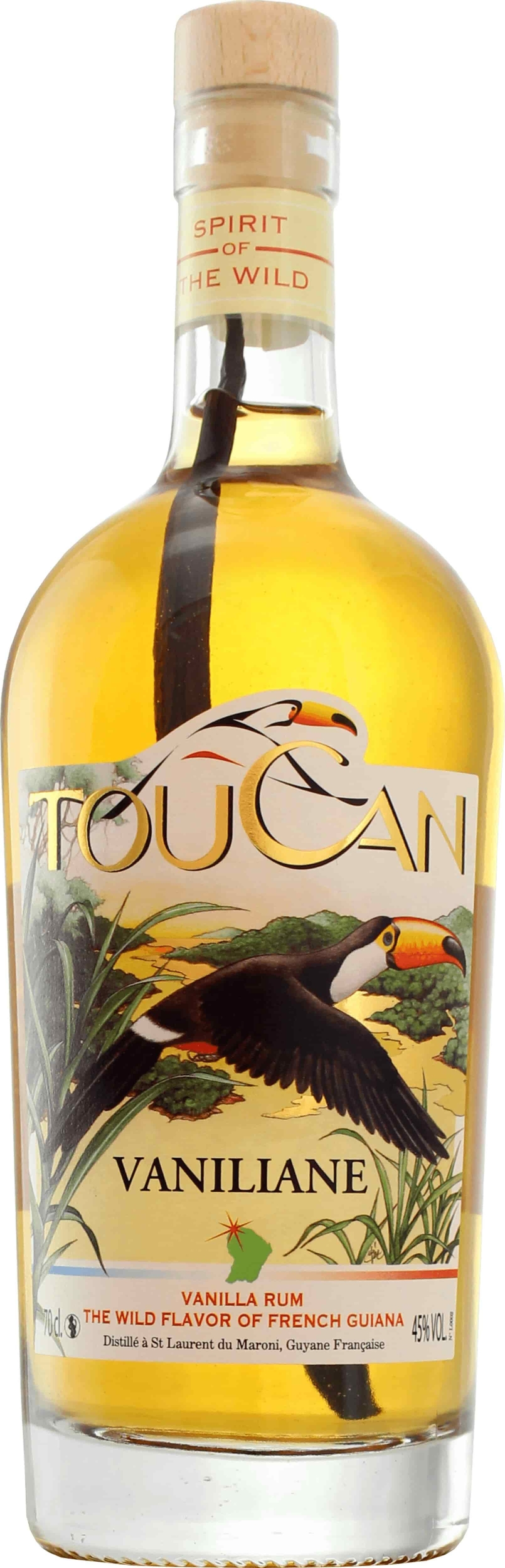 Rhum Toucan Vaniliane 70cl