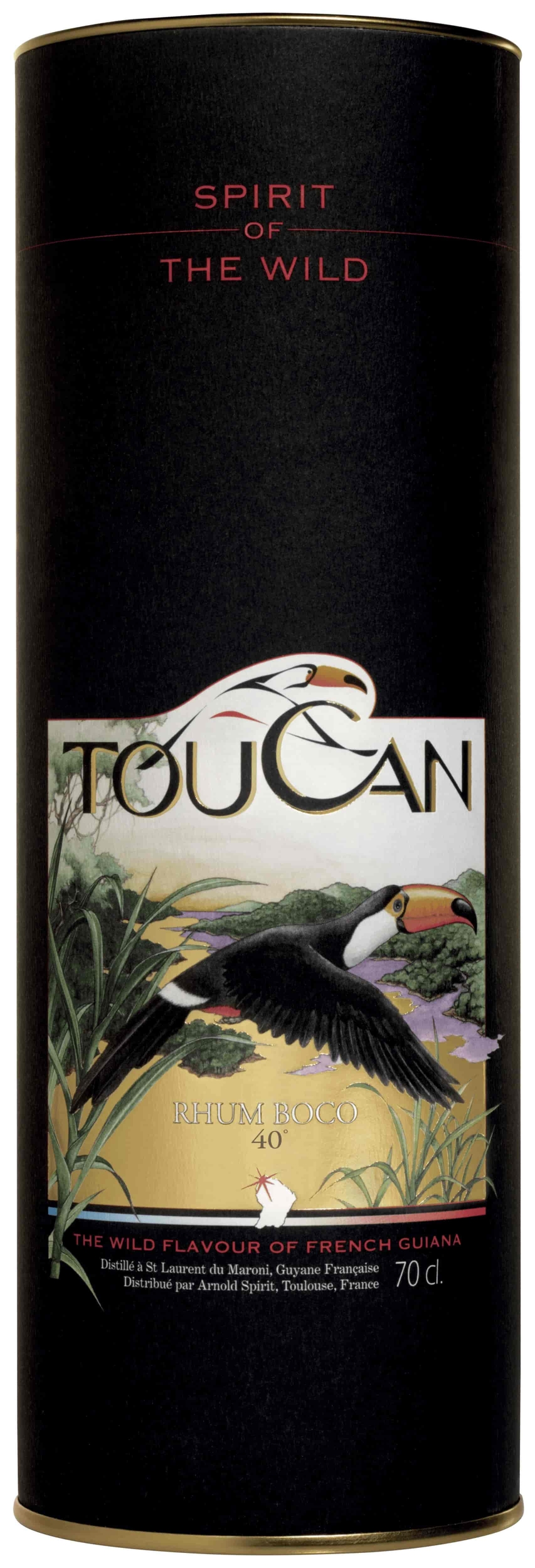 Rhum Vieux Toucan N°4 avec étui 70cl