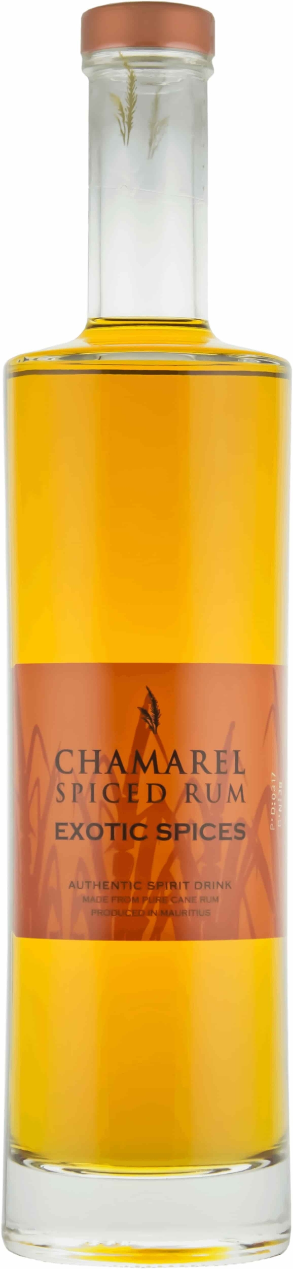 Rhum Spiced Chamarel 70cl 40° Rhum epice