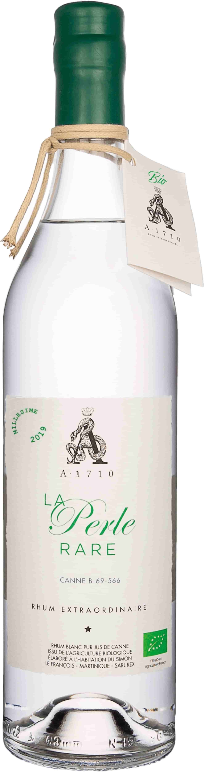 Rhum A1710 La Perle Rare Bleue Bio 70cl 52.90°