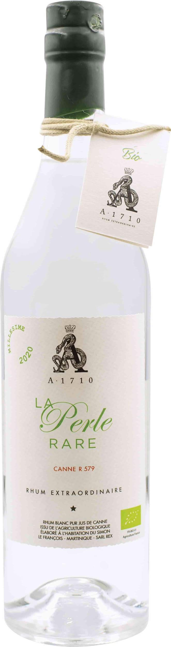 Rhum A1710 La Perle Rare Bleue Bio 70cl 52.5°