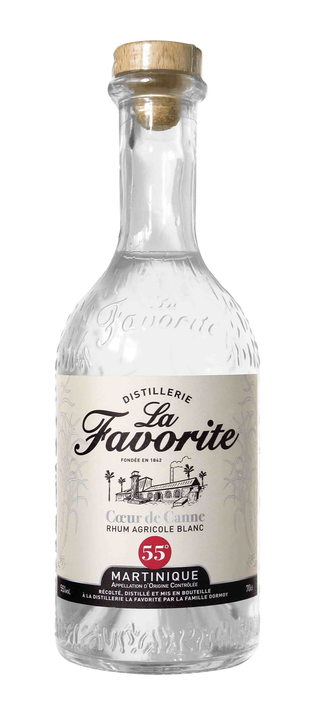 La Favorite Coeur de Canne 55° 70cl