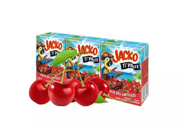 Jus ti pirate Cerise des Antilles Jacko 3x20cl